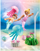 Zestaw figurek Playmobil Princess Magic Little Mermaids with Jellyfish z akcesoriami 30 elementów (4008789715043) - obraz 3