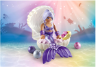 Фігурка Playmobil Princess Magic Mermaid with Pearl Seashell з аксесуарами 10 см (4008789715029) - зображення 3