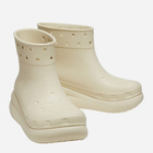 Kalosze damskie krótkie Crocs Classic Crush Rain Boot 207946-BONE 41-42 Kremowe (196265156979) - obraz 5
