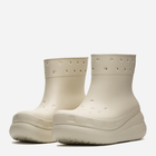Kalosze damskie krótkie Crocs Classic Crush Rain Boot 207946-BONE 38-39 Kremowe (196265156955) - obraz 4