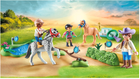Набір фігурок Playmobil Horses of Waterfall Pony Tournament 46 предметів (4008789714954) - зображення 4