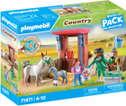 Zestaw figurek Playmobil Country Veterinary Mission with the Donkeys 55 elementów (4008789714718) - obraz 1