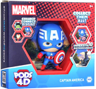 Фігурка WOW Pods 4D Marvel Captain America 12 x 10.2 см (5055394026292) - зображення 1
