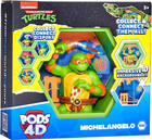 Фігурка WOW Pods 4D Teenage Mutant Turtles Michalangelo 12 x 10.2 см (5055394026872) - зображення 1