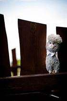 Іграшка для дітей InnoGIO GIOplush GIO Alpaca Gray Cuddly GIO-828 сіра (5903317816904) - зображення 9