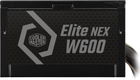 Zasilacz Cooler Master Elite White Nex 80+ 600W Black (MPW-6001-ACBW-BEU) - obraz 4