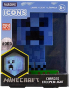 Лампа Paladone Minecraft Charged Creeper Icon Light (PP8004MCF) - зображення 3