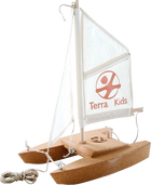 Zestaw konstrukcyjny Haba Terra Kids Catamaran (4010168258157) - obraz 2