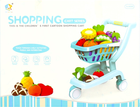 Візок для супермаркету Mega Creative з аксесуарами 482937 (5908275178286) - зображення 1