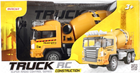 Betoniarka zdalnie sterowana SYRCAR Truck RC Żółta (5908275177753) - obraz 1