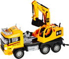 Koparka zdalnie sterowana SYRCAR Truck RC Żółta (5908275177722) - obraz 5