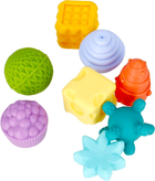 Zestaw zabawek sensorycznych Bam Bam Textured Toys 8 szt (5908275124672) - obraz 3