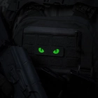 Нашивка M-Tac Cat Eyes Laser Cut Ranger Green/Green/GID - изображение 5