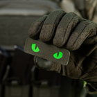 Нашивка M-Tac Cat Eyes Laser Cut Ranger Green/Green/GID - изображение 10