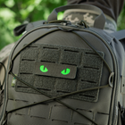 Нашивка M-Tac Cat Eyes Laser Cut Ranger Green/Green/GID - изображение 14