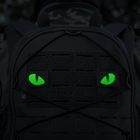 Нашивка M-Tac Tiger Eyes Laser Cut (пара) Ranger Green/Green/GID - зображення 12