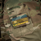 Нашивка Ukraine Multicam/Yellow/Blue/GID M-Tac Laser Cut - зображення 11