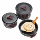 Набір посуду Naturehike 3-4 NH (9 предметів) (NH15T203-G), сірий