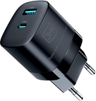 Мережевий зарядний пристрій 3MK Hyper GaN Charger 33W Black (5903108541268) - зображення 1