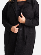 Пальто осіннє жіноче Karko K250 42-44 Чорне (5903676015000) - зображення 5
