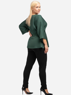 Блузка жіноча Karko B956 40 Зелена (5903676006909) - зображення 4