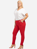 Spodnie damskie Karko Z695 42-44 Czerwone (5903676059219) - obraz 4