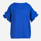 Блузка жіноча Karko BA017 46-48 Синя (5903676057321) - зображення 5