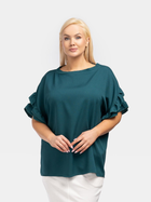 Блузка жіноча Karko BA018 38-40 Зелена (5903676057406) - зображення 1