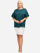 Блузка жіноча Karko BA018 38-40 Зелена (5903676057406) - зображення 3