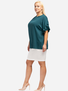 Блузка жіноча Karko BA018 50-52 Зелена (5903676057437) - зображення 4
