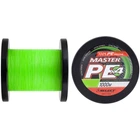 Шнур Select Master PE 1000m (салатовий) 0.08mm 11kg
