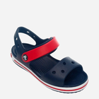 Підліткові сандалі для хлопчика Crocs CR12856-NARD 34-35 J3 Темно-сині (883503810006) - зображення 2