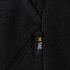 Тактическая M-Tac кофта Lite Microfleece Hoodie Black черная 2XL - изображение 4