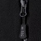 Тактическая M-Tac кофта Lite Microfleece Hoodie Black черная М - изображение 5