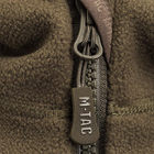 Тактическая M-Tac кофта Lite Microfleece Hoodie Army Olive олива S - изображение 4