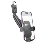 Автотримач Hoco H17 Waves rearview mirror car holder Black