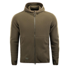 Тактическая M-Tac кофта Lite Microfleece Hoodie Army Olive олива M - изображение 1