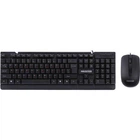 Комплект Maxxter KMS-CM-01-UA (клавіатура+миша) Black, USB