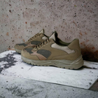 Тактичні кросівки пісок 3Д сітка олива Натуральна шкіра Win War 48 (32см) - зображення 2