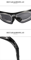 Тактичні окуляри чорні поляризаційні сонцезахисні 5 лінз - зображення 10