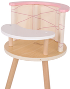 Krzesełko do karmienia Classic World Drewniane dla pluszowych lalek (6927049055485) - obraz 5