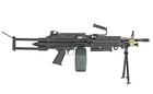 Кулемет FN M249 PARATROOPER LMG - Black [A&K] (для страйкболу) - зображення 7
