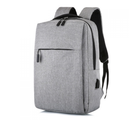 Рюкзак для ноутбука Merlion 14, вихід під USB-кабель, 32х11х41 см, Grey
