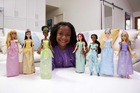 Zestaw lalek Mattel Disney Princess Story Sparkle 7 szt (0194735120543) - obraz 5