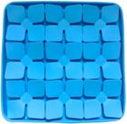 Килимок для повільного годування Confetti Dogs Lick Mat Блакитний 20 x 20 см (5744004180645) - зображення 1
