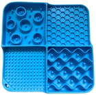 Килимок для повільного годування Confetti Dogs Multi Lick Mat Блакитний 21 x 21 см (5744004180638) - зображення 1