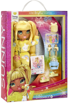 Lalka MGA Entertainment Rainbow High Junior Doll Sunny z akcesoriami 23 cm (0035051503682) - obraz 1