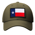 Набор шевронов 2 шт с липучкой флаг штата США Техас, вышитый патч нашивка 5х8 см - изображение 5