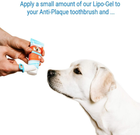 Poduszki na palec do czyszczenia zębów psów Bogadent Anti-Plaque Silver Ion Technology 2 szt (7640118831252) - obraz 1