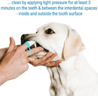 Пальчикові подушечки для чищення зубів собак Bogadent Anti-Plaque Silver Ion Technology 2 шт (7640118831252) - зображення 3